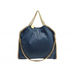 NEUF SAC A MAIN STELLA MC CARTNEY FALABELLA 234387 CABAS BLEU NUIT HANDBAG 1095€