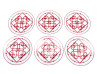  lot 6 assiettes a diner hermes balcon du
