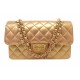 NEUF SAC A MAIN CHANEL TIMELESS CLASSIQUE PM A01113 CUIR MATELASSE DORE 9900€