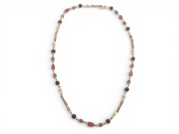 collier saint laurent ysl atelier denez 1970 pierres