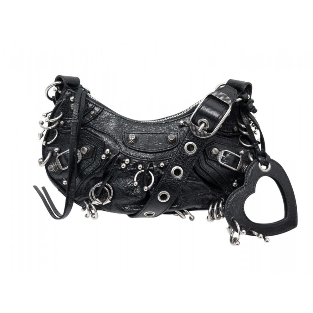 NEUF SAC A MAIN BALENCIAGA LE CAGOLE XS PIERCING 671309 BANDOULIERE BAG 2200€