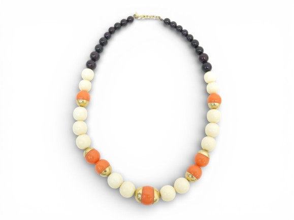  collier yves saint laurent 1970 grandes perles