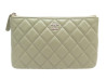 trousse chanel pochette classique cuir matelasse
