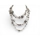 NEUF COLLIER CHANEL SAUTOIR PERLES LOGO CC OEIL 98CM METAL DORE NECKLACE 2300€