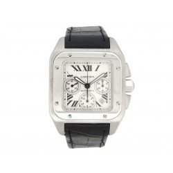 MONTRE CARTIER SANTOS 100XL W20090X8 CHRONOGRAPHE 42MM AUTOMATIQUE WATCH 8600€