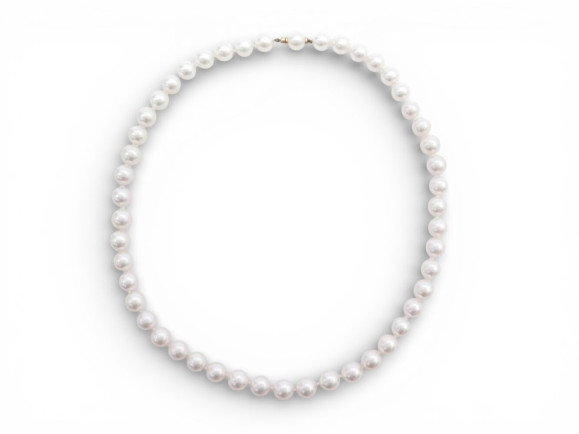  collier en perles de culture 8mm van hoye