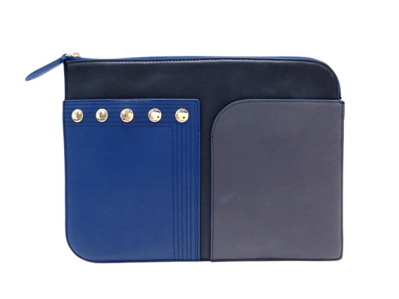 pochette de voyage diane von furstenberg en cuir