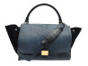 sac a main celine trapeze moyen modele cuir python et