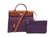 sac a main hermes herbag 31 zip en toile et cuir