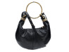 sac a main chloe bracelet a ornements en cuir noir