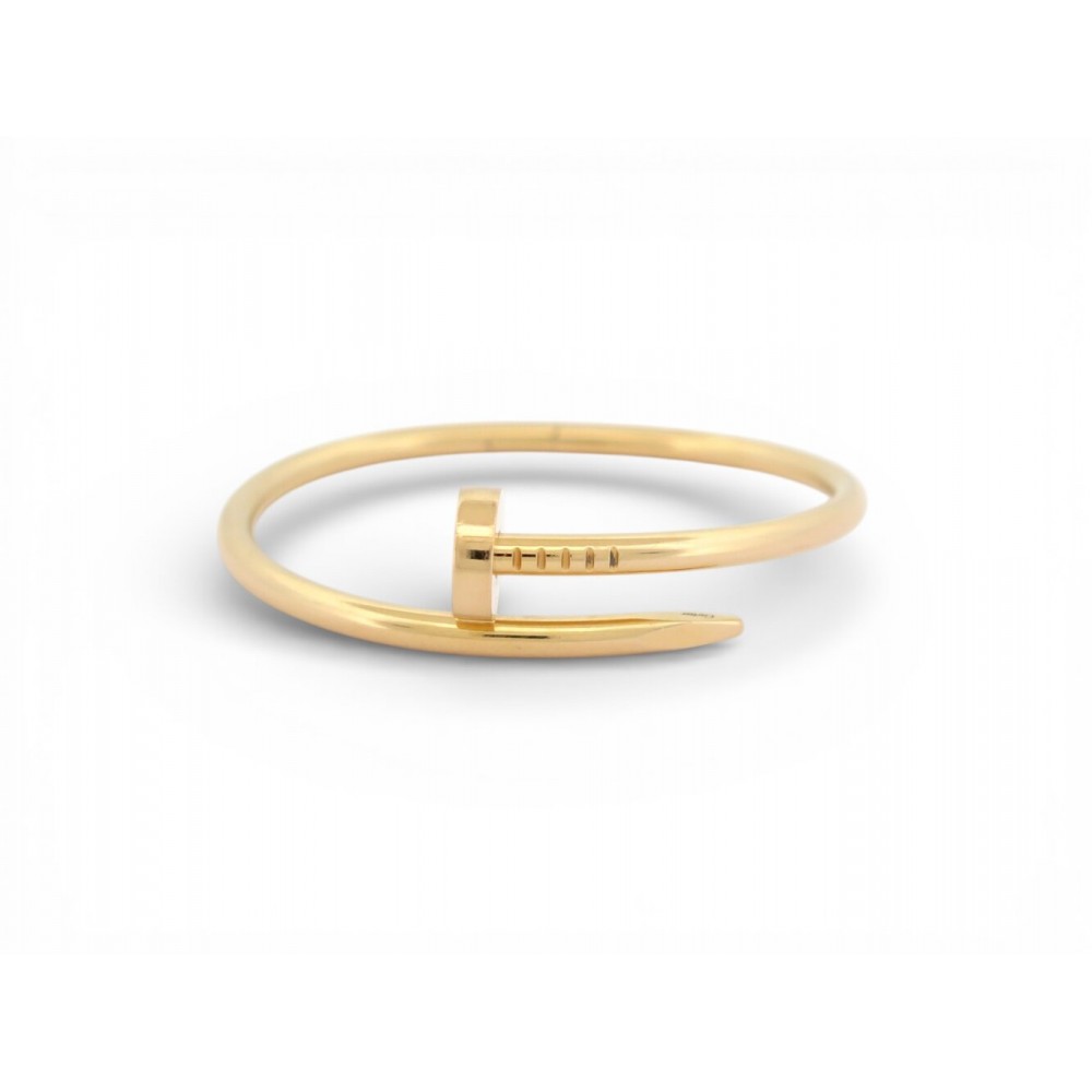 BRACELET CARTIER JUSTE UN CLOU B6048217 T15 EN OR JAUNE ECRIN CERTIFICAT 8800€