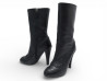 chaussures chanel g30143 35.5 bottines a talons