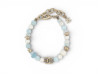 bracelet chanel pierres et perles logo cc strass en