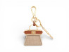  porte cle fendi mini sac a main peekaboo raphia