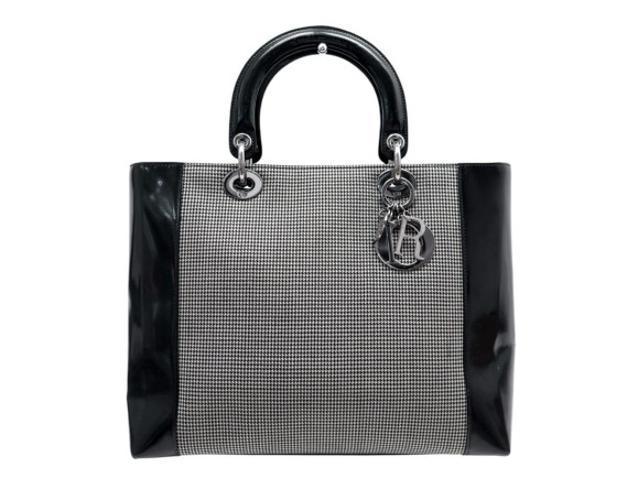  sac a main christian dior lady large cuir