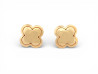 boucles d'oreilles van cleef arpels pure alhambra or