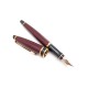 NEUF STYLO PLUME WATERMAN EXPERT EN LAQUE BORDEAUX TAILLE F + BOITE FOUNTAIN PEN