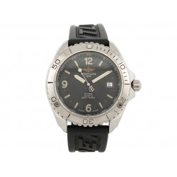 VINTAGE MONTRE BREITLING SHARK 300M A58605 41 MM ACIER DATE QUARTZ STEEL WATCH