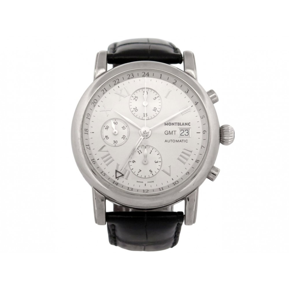 MONTRE MONTBLANC MEISTERSTUCK STAR GMT 7067 CHRONOGRAPHE 42MM AUTO WATCH 4300€