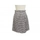 NEUF JUPE CHANEL PIED DE POULE P38136 M 40 EN TWEED MULTICOLORE SKIRT 3200€