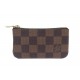 PORTE MONNAIE LOUIS VUITTON POCHETTE CLES N62658 TOILE DAMIER EBENE PURSE 275€