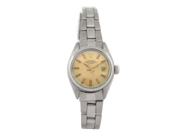 montre rolex lady date 6917 acier 26mm