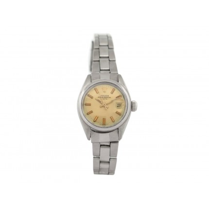 VINTAGE MONTRE ROLEX LADY DATE 6917 ACIER 26MM BRACELET OYSTER AUTIMATIQUE WATCH
