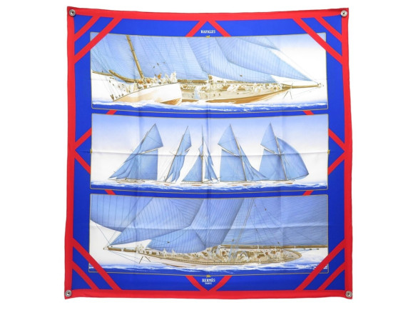 foulard hermes rafales manier carre 90 en