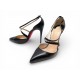 NEUF CHAUSSURES CHRISTIAN LOUBOUTIN MALTAISE 100 KID 3140899 37.5 CUIR SHOE 895€