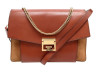 sac a main givenchy gv3 medium en cuir daim marron