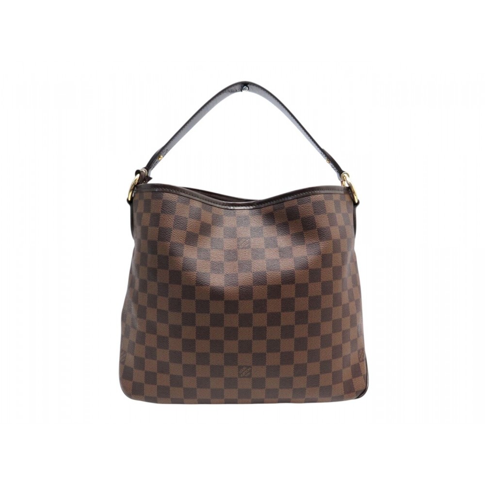SAC A MAIN LOUIS VUITTON DELIGHTFULL PM N41459 TOILE DAMIER EBENE TOTE BAG 1850€