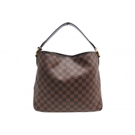 SAC A MAIN LOUIS VUITTON DELIGHTFULL PM N41459 TOILE DAMIER EBENE TOTE BAG 1850€