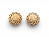  boucles d'oreilles chanel 1960 grandes puces