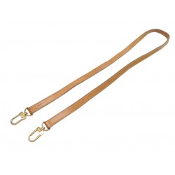 ANSE BANDOULIERE POUR SAC LOUIS VUITTON REGLABLE J52312 120CM CUIR NATUREL 400€