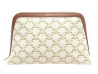 pochette cosmetique celine gm toile triomphe creme