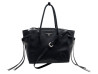 sac a main prada city sport cabas en cuir noir