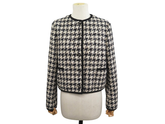  veste christian dior tweed pied de poule