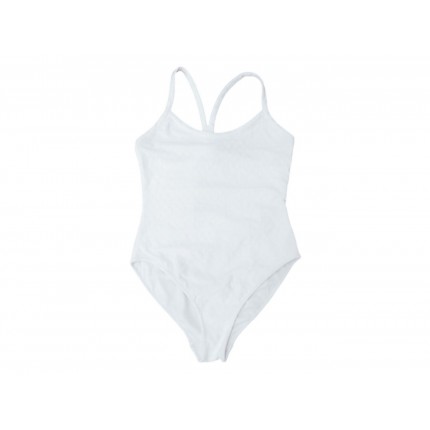 NEUF MAILLOT DE BAIN CHANEL 1 PIECE P76778V68953 BLANC LOGOS CC BRODES S24 40€