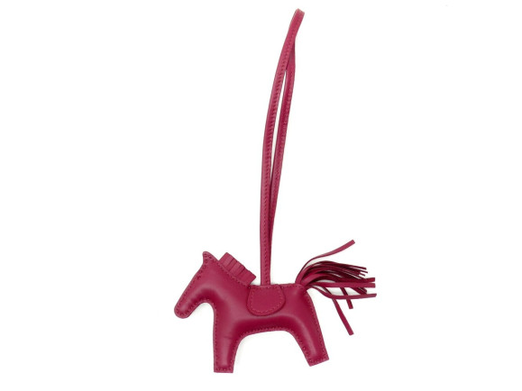 bijou de sac hermes grigri cheval rodeo pm cuir