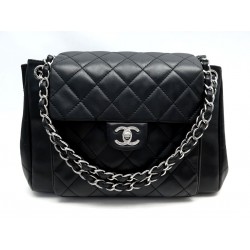 SAC A MAIN CHANEL GRAND A RABAT TIMELESS EN CUIR MATELASSE BANDOULIERE BAG 6500€