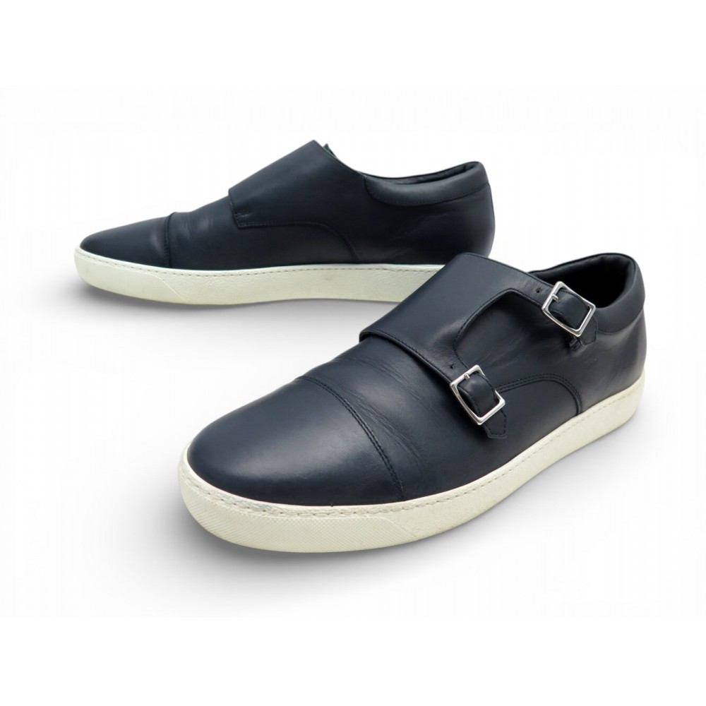 CHAUSSURES JM WESTON X ROLAND GARROS BASKETS BI BOUCLE 11.5 45.5 SNEAKERS 695€