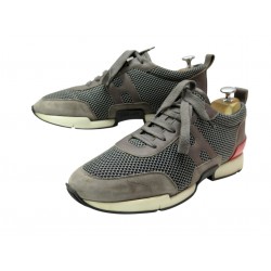 CHAUSSURES HERMES STARTER 182389ZH BASKETS 42 CUIR ET DAIM + BOITE SNEAKERS 895€