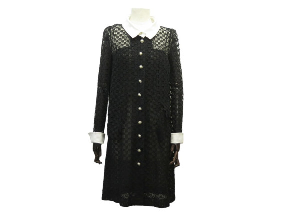 robe chanel p53411v40158 col claudine broderies 2016