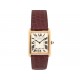 MONTRE CARTIER TANK SOLO 3167 OR ROSE 18K ACIER 2010 QUARTZ 34MM + 2 BRACELETS