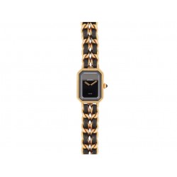 VINTAGE MONTRE CHANEL PREMIERE H0001 26MM PLAQUE OR 1987 QUARTZ LADY WATCH 5650€