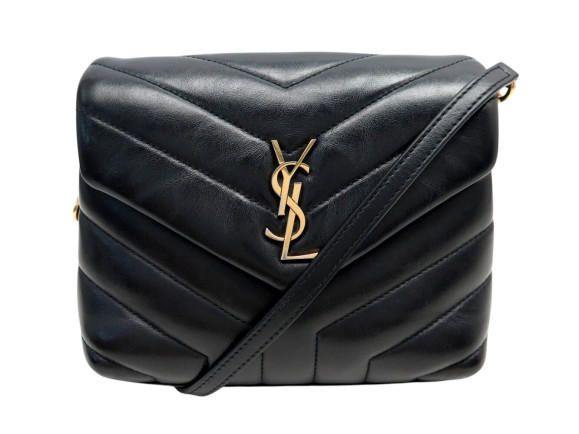 sac a main saint laurent loulou toy 630951 cuir noir