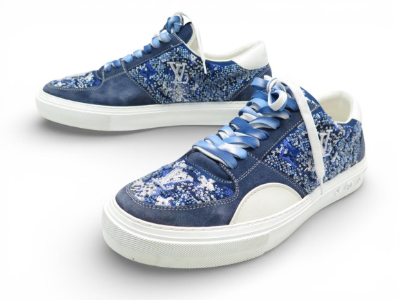  baskets louis vuitton ollie sequins monogram