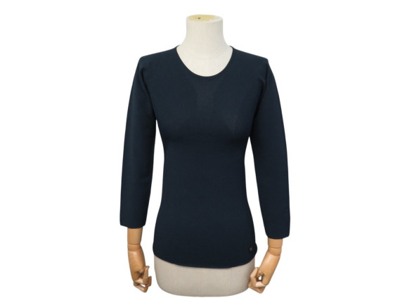  haut chanel top manches longues p18834v01040logo