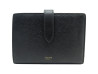 portefeuille celine 10b643 large strap wallet en cuir