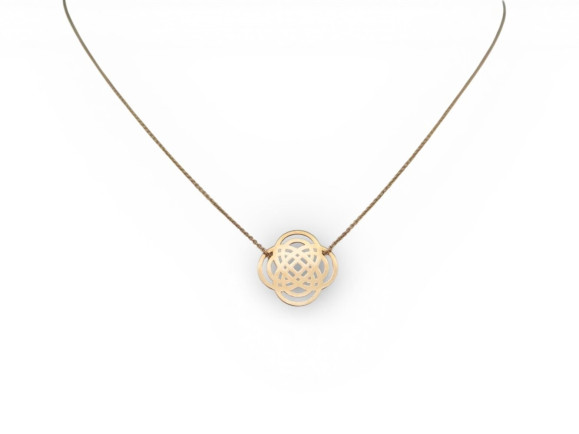 collier ginette ny mini purity on chain in3 en or
